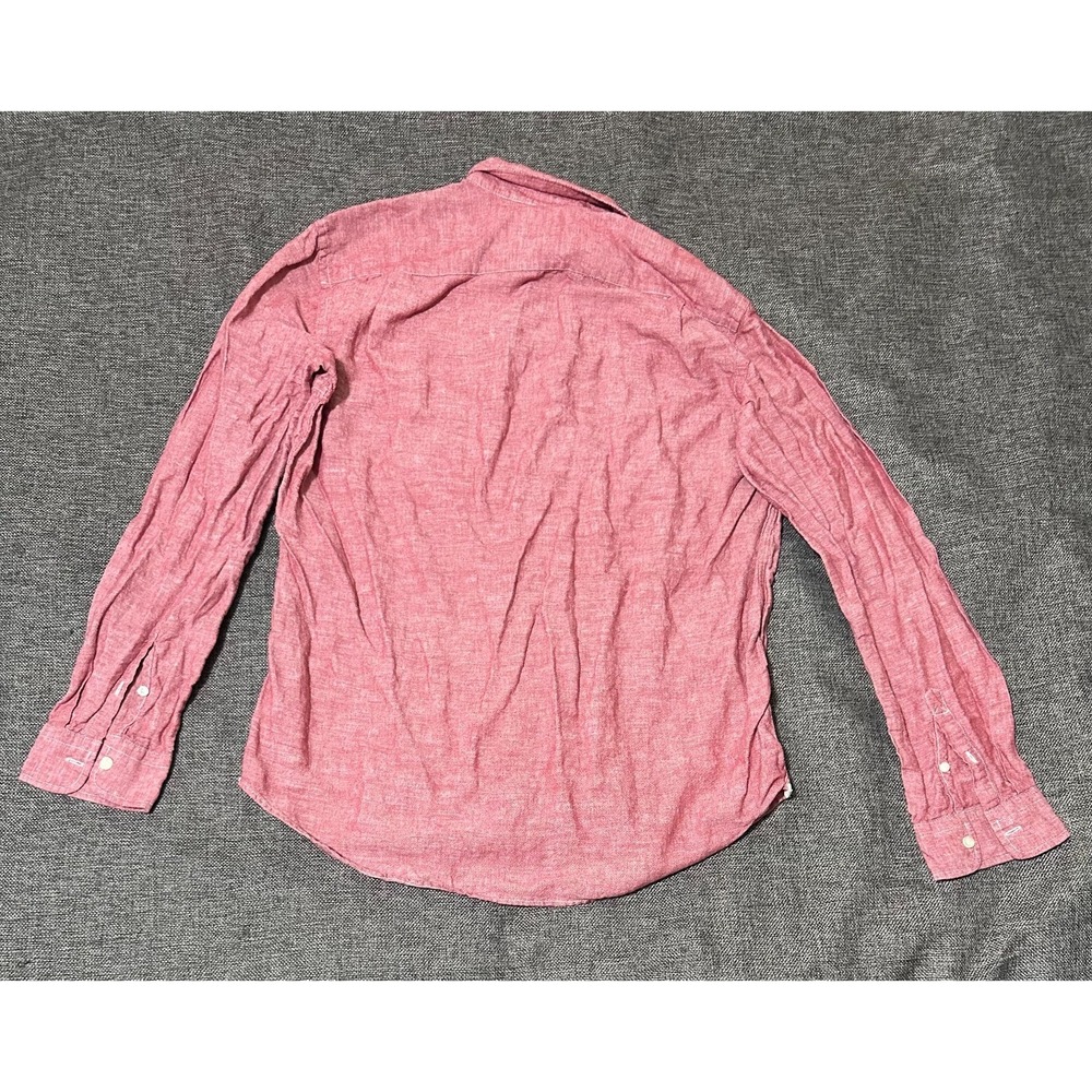 Gap Men's L Red Long Sleeve Shirt - Picture 5 of 5
